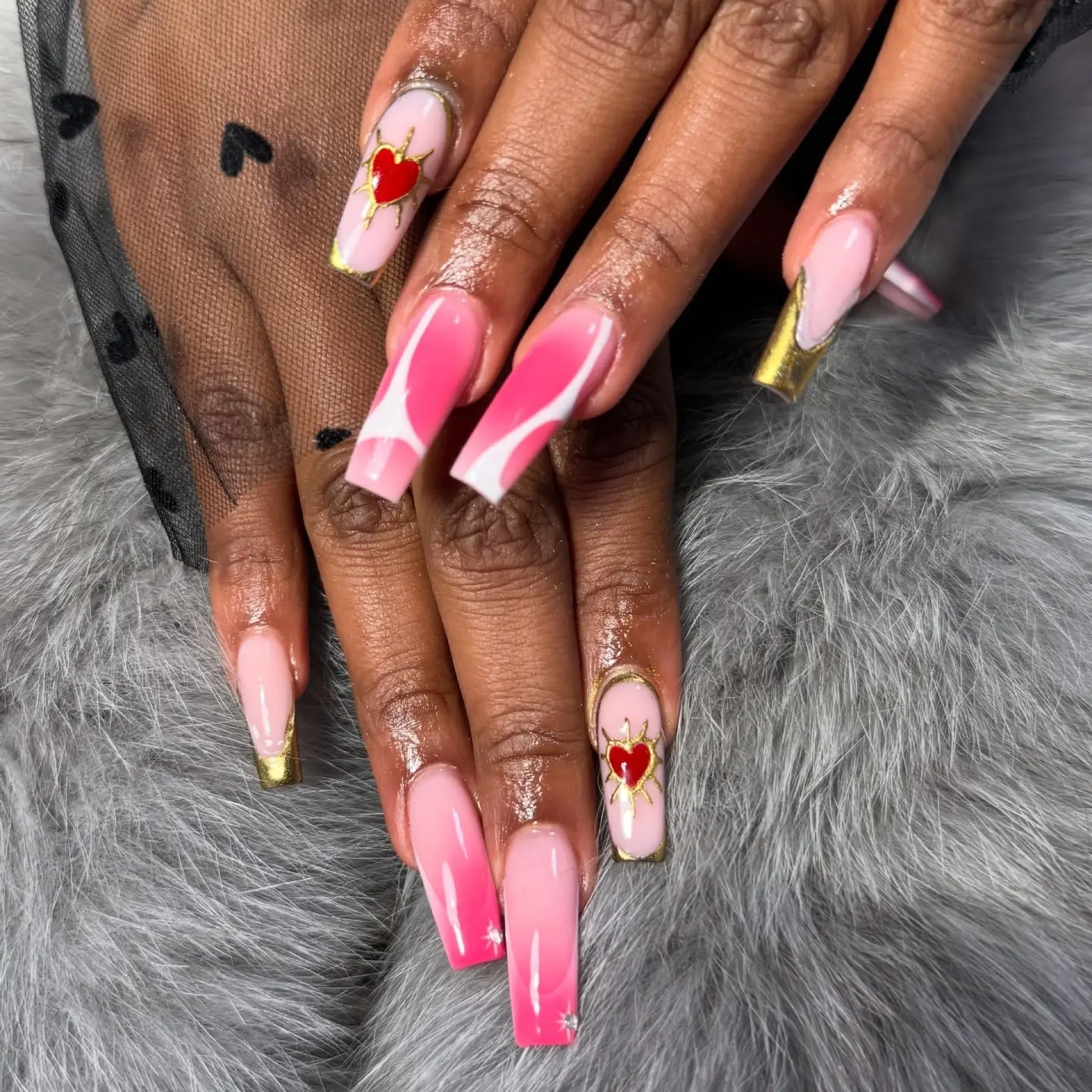 Nageldesign Arbeit 42 aus dem Nagelstudio Chip's Nails & Beauty in Singen