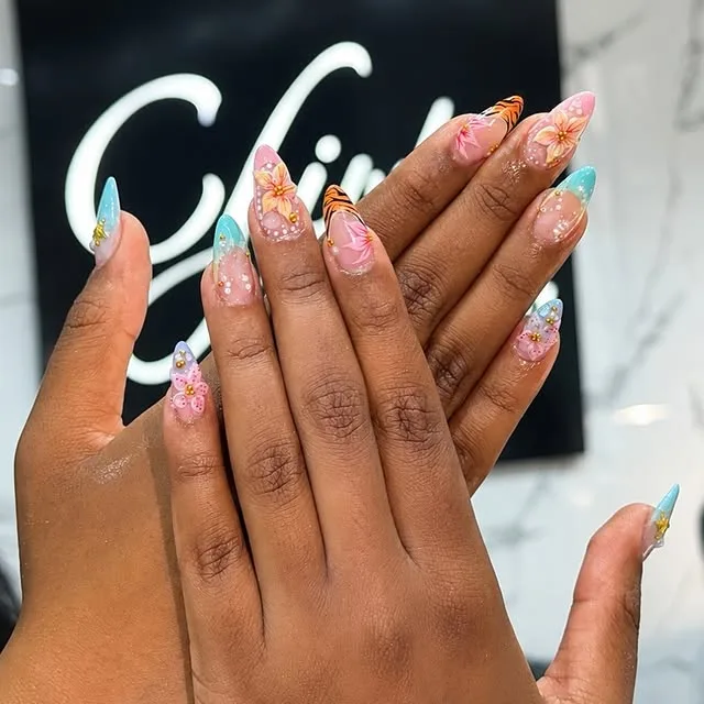 Nageldesign Arbeit 2 aus dem Nagelstudio Chip's Nails & Beauty in Singen